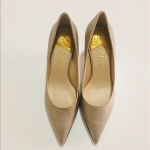 Cole Haan Nike Air Champagne Pointed Toe Heels